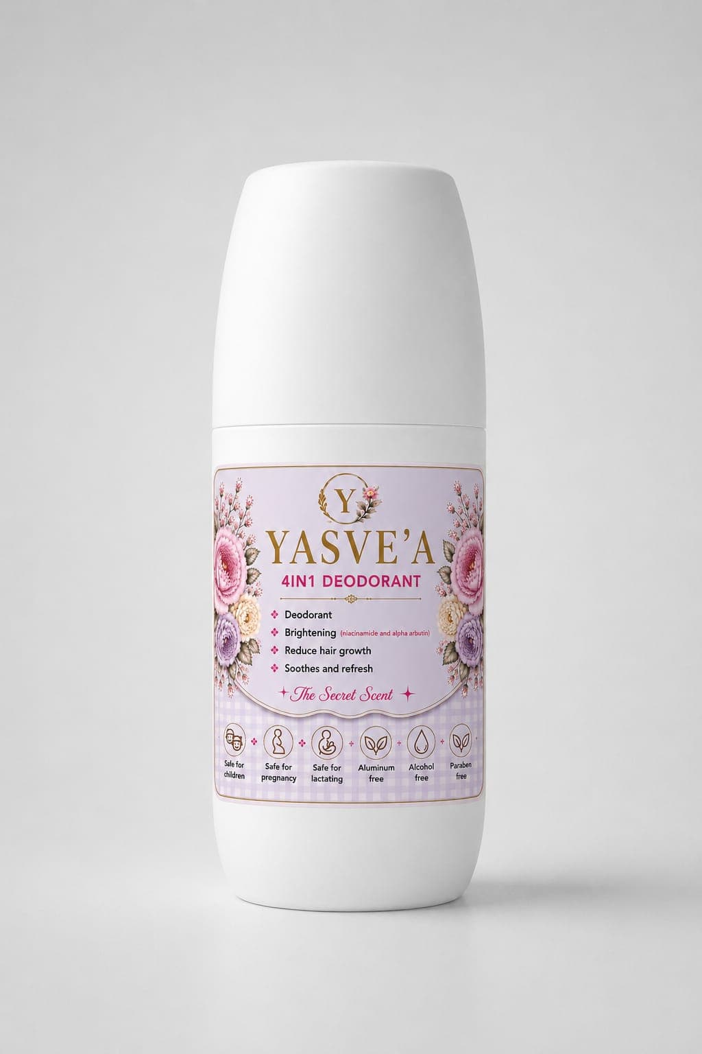 مزيل عرق Yasvèa ٤ في ١ – Secret Scent